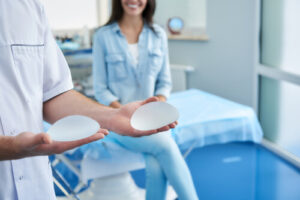 silicone breast implants